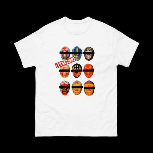 LUCHADOR MODEL TEE BLANC